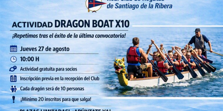 Actividad Dragon Boat X10